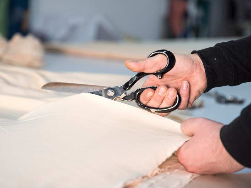 Local fabrication of roof sails in Grangemouth