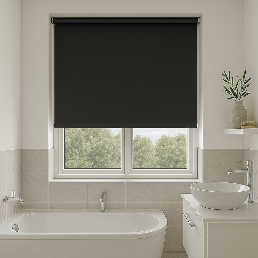 blackout blinds for bathroom